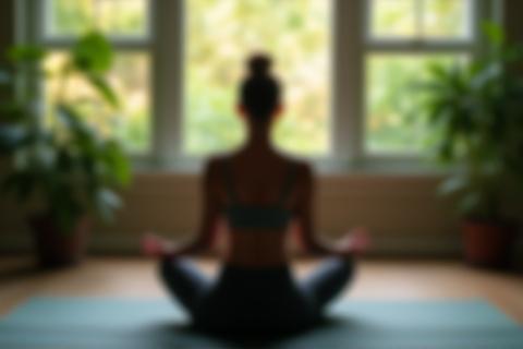 Personne en position de méditation, illustrant la réduction du stress par la relaxation
